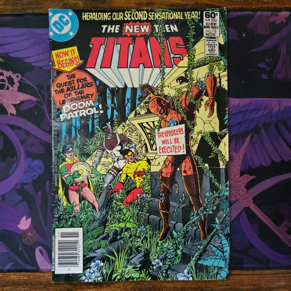 DC Comics The New‎ Teen Titans #13 1981 Doom Patrol Quest Vintage Comic